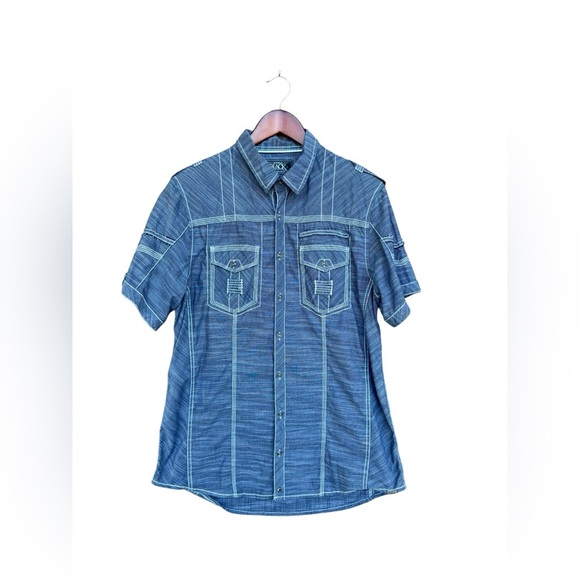 Buckle Black Men’s Wabash River Stretch Shirt Buttons Large Standard Fit - Picture 4 of 9